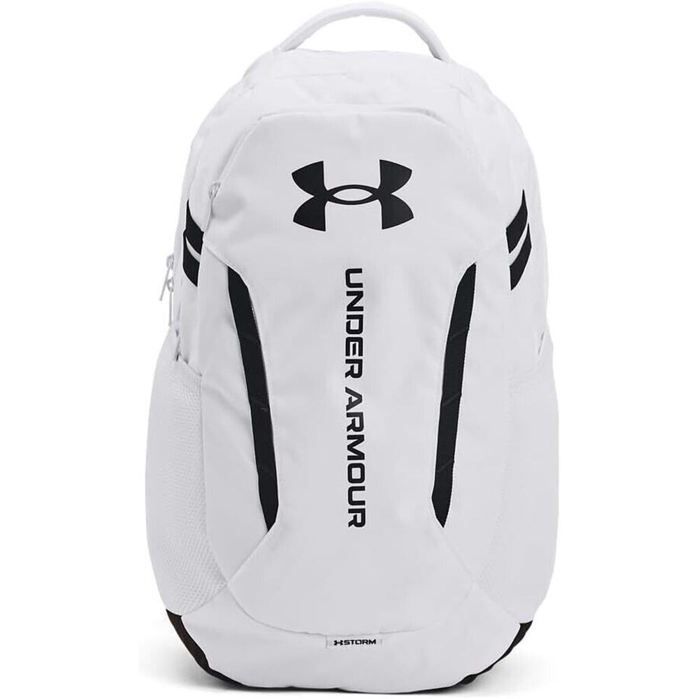Under Armour UA Hustle 6.0 16" Laptop Backpack Unisex Adult OSFA White Black